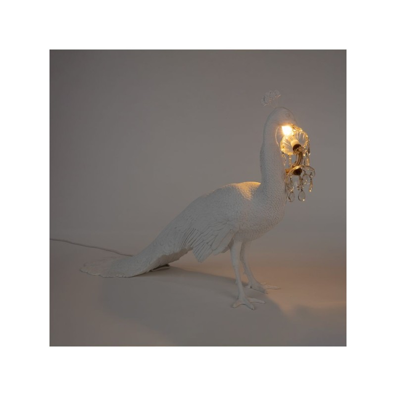 SELETTI Peacock Lamp - Peacock lamp