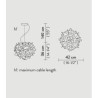 SLAMP Veli Lampe suspendue
