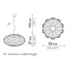 SLAMP Cactus Lampe suspendue