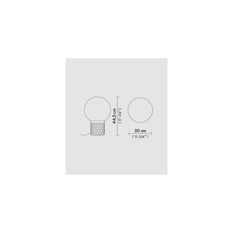 SLAMP Atmosfera Table lamp medium