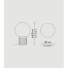SLAMP Atmosfera Table lamp medium
