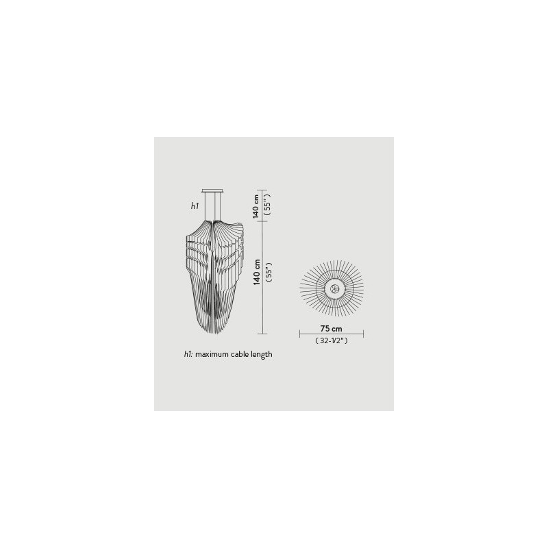 SLAMP Avia Pendant Lamp xl