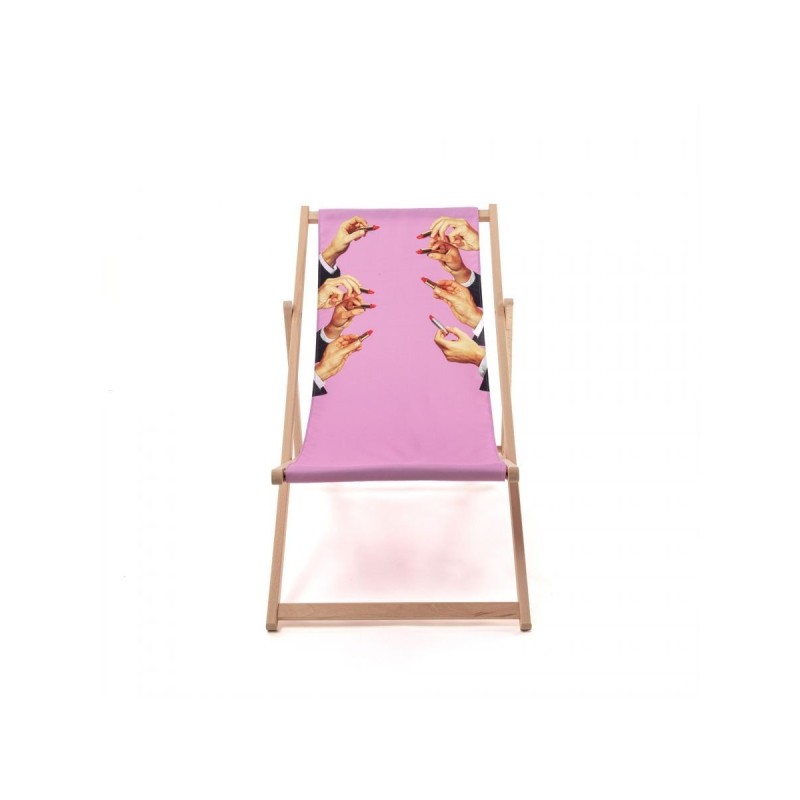 SELETTI Toiletpaper Liegestuhl - Lipstick Pink | Lightandshade