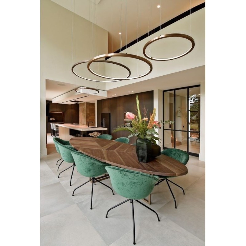 Jacco Maris Brass-O ø 100cm suspension lamp