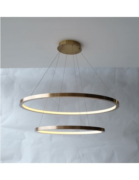 Jacco Maris Brass-O ø 70cm suspension lamp
