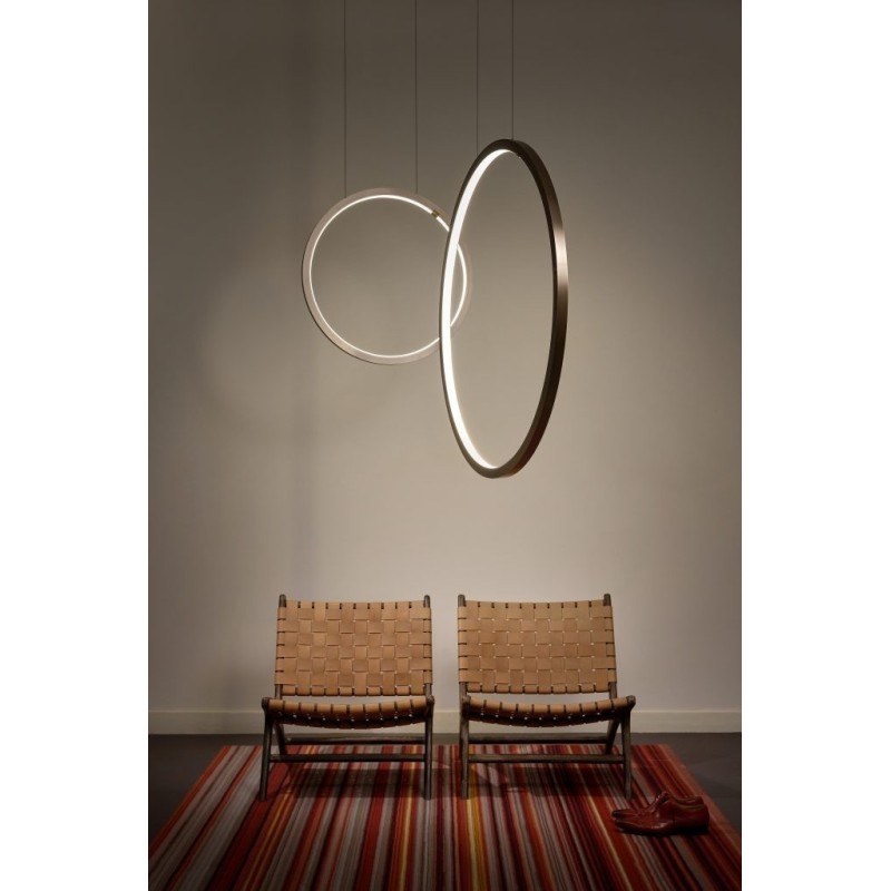 Jacco Maris Brass-O Verticaal ø 100cm suspension lamp