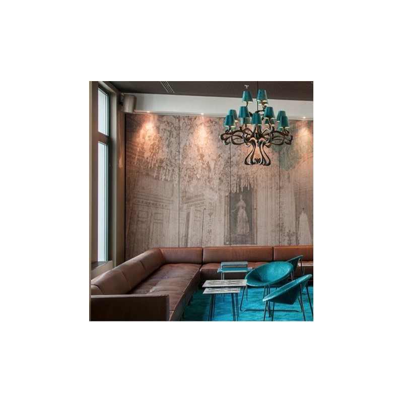 Jacco Maris ode 1647 15 light ø 110cm suspension lamp