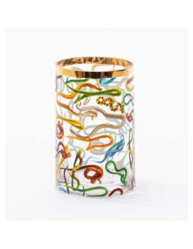 Seletti Toiletpaper Snakes small Vase cylindrique