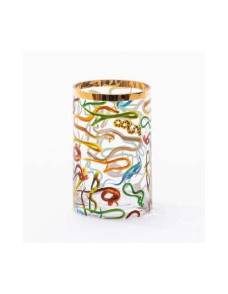 Seletti Toiletpaper Snakes small Vase cylindrique