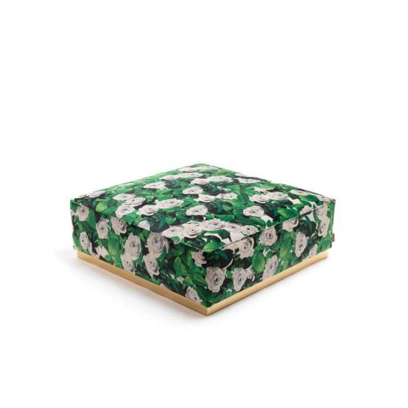 Seletti Toiletpaper Roses Pouf