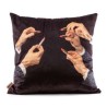 Seletti Toiletpaper Lipsticks black Coussin