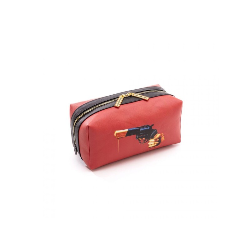 Seletti Toiletpaper Revolver Sac de toilette