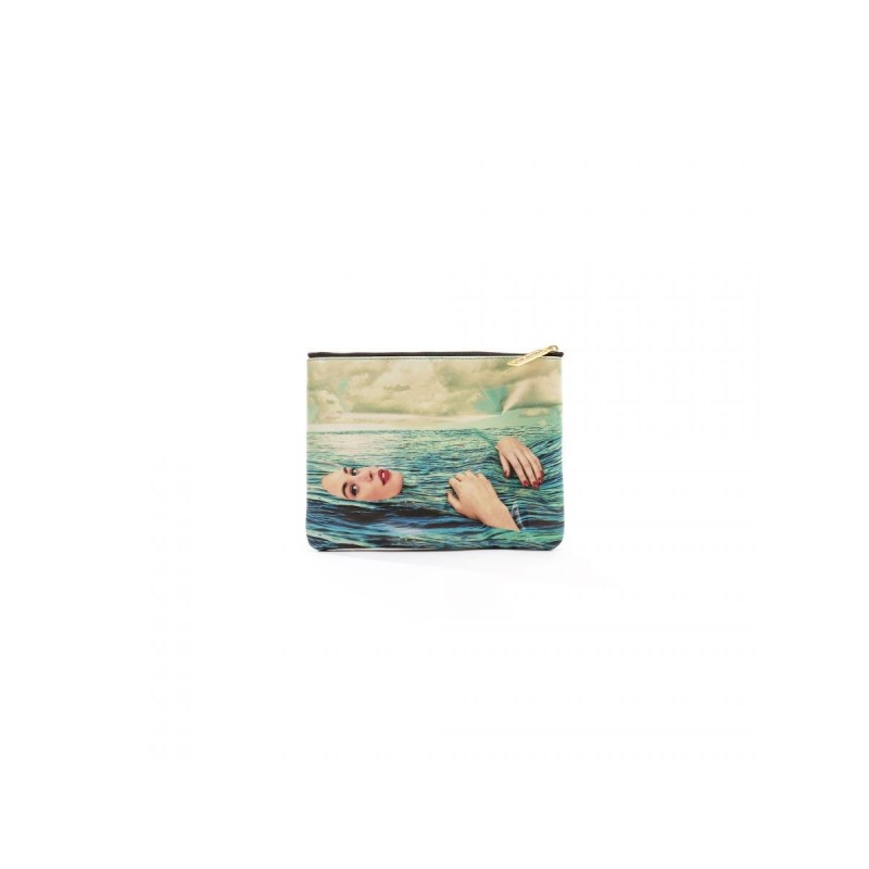Seletti Toiletpaper Seagirl small sac à cosmétiques