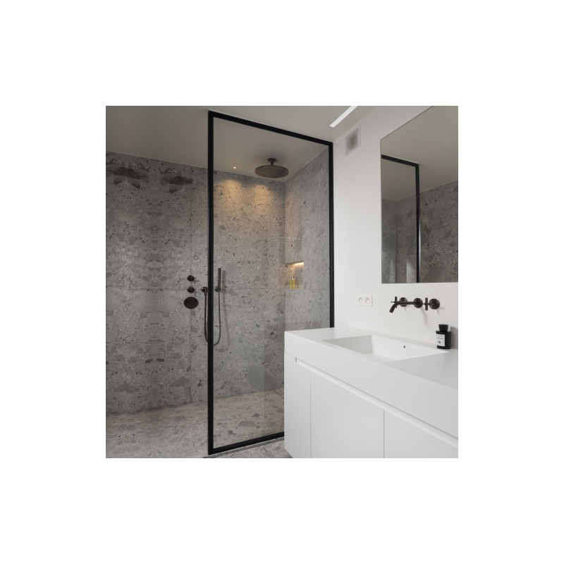 Brick In The Wall 200Cent Round Trim Excl. Driver Fix Ip54 Bathroom spot encastré