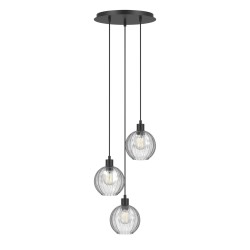 PSM Lighting Noella 4577.U.E27.SH.TR.1M PSM Lighting Noella 4577.U.E27.SH.TR.1M.TX1 Lampe suspendue