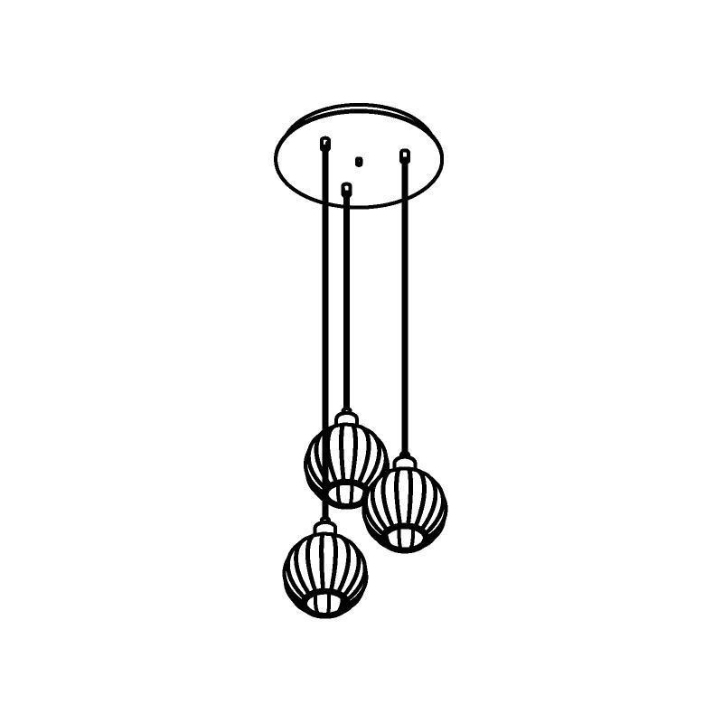 PSM Lighting Noella 4577.U.E27.SH.TR.1M PSM Lighting Noella 4577.U.E27.SH.TR.1M.TX1 Lampe suspendue
