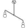 PSM Lighting Cleo 1514 Lampe Suspendue