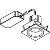 PSM Lighting Nova 666.10029 Spot Encastrable