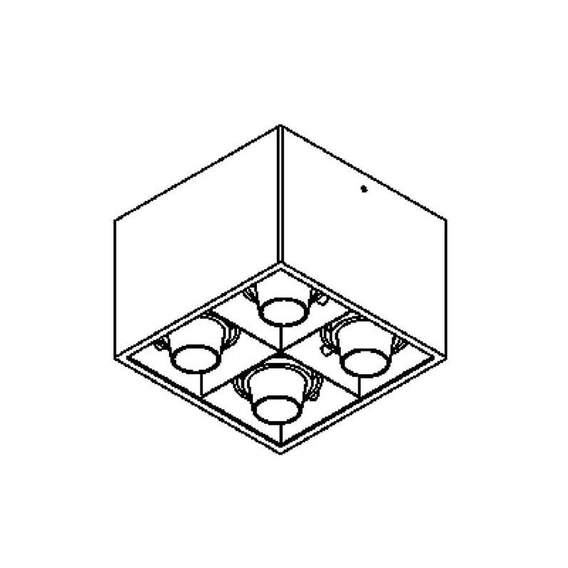 PSM Lighting Spinner X Forum 1890.Es50 Plafonnier
