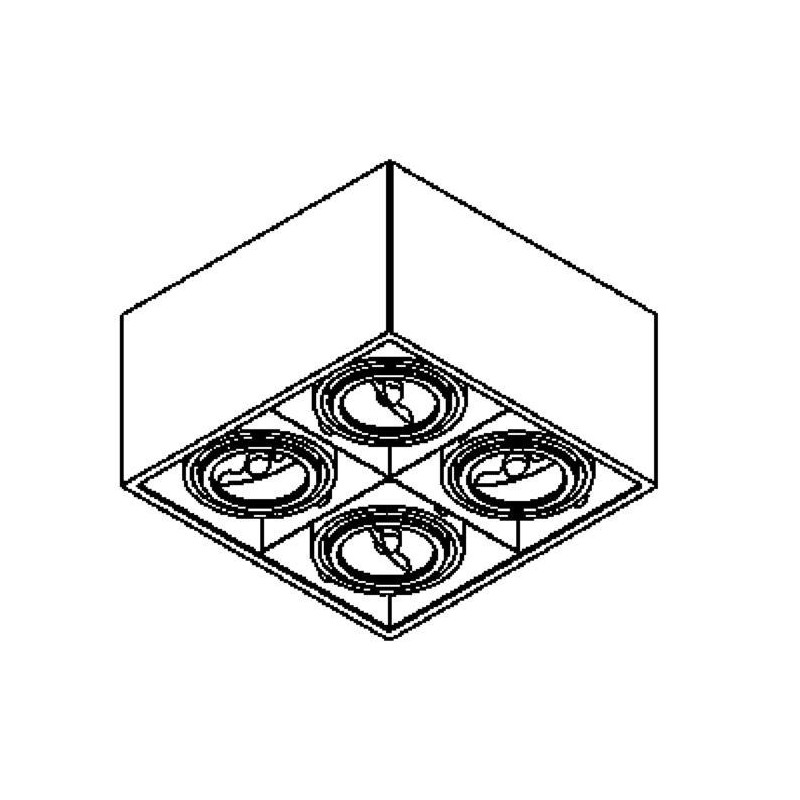 PSM Lighting Spinner X Ar70 1880 Plafonnier
