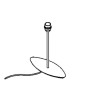 PSM Lighting Vogue 990B.400 Lampe De Table