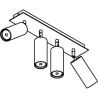 PSM Lighting Capucine Xl 4539.14 Plafonnier