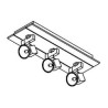 PSM Lighting Cubic 983 Plafonnier