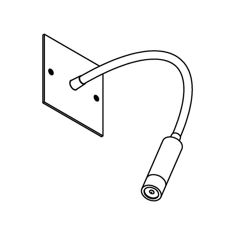 PSM Lighting Lipstick 1899 Lampe Murale