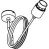 PSM Lighting Maestro For Shade 5005B Lampe Suspendue