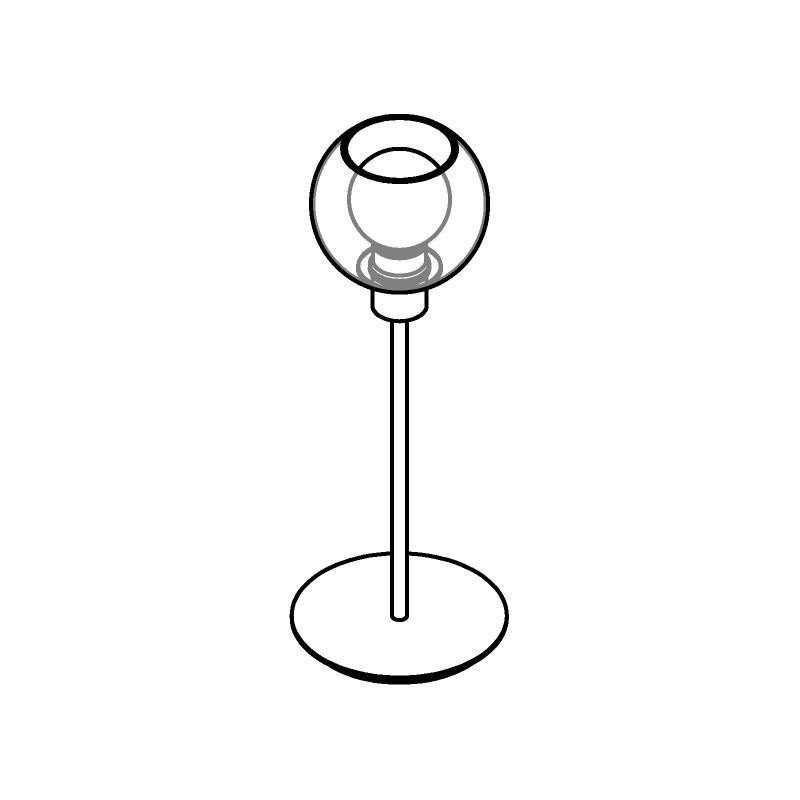 PSM Lighting Moby Sh 1619.Sh.A.300 Lampe De Table
