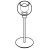 PSM Lighting Moby Sh 1619.Sh.A.300 Lampe De Table