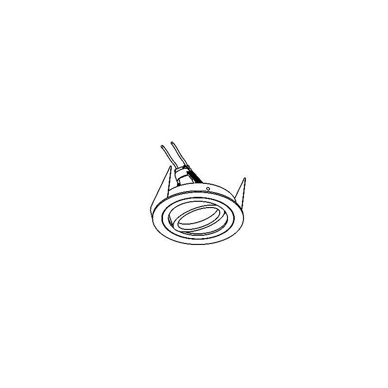 PSM Lighting Ø80 Convertible Diva50 Spot Encastrable