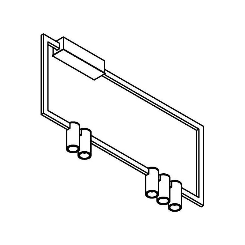 PSM Lighting Thindr 1745.As.5 Plafonnier