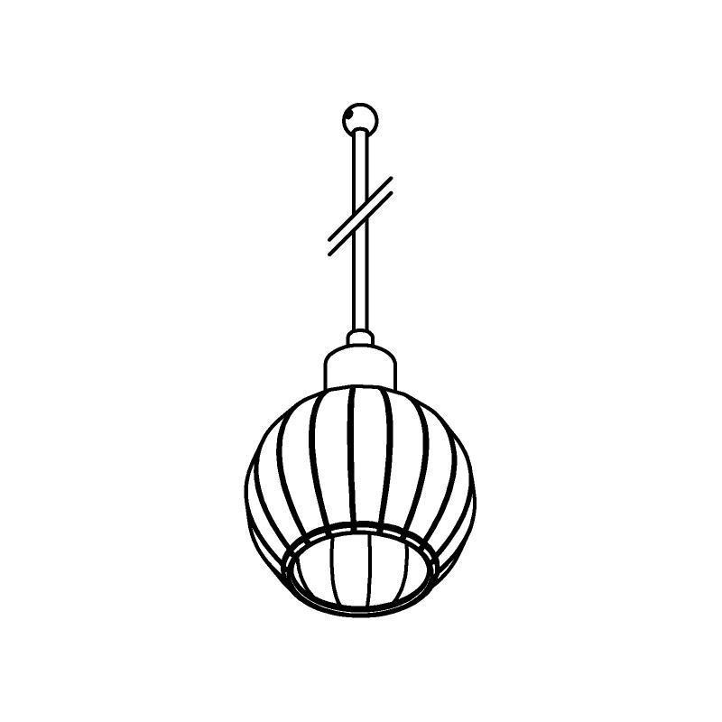 PSM Lighting Noella 4582.V.E27.SH Lampe suspendue