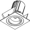 PSM Lighting Nora Ac Ac.700.10027 Spot Encastrable