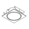 PSM Lighting Toledo 3075 Spot Encastrable