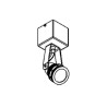 PSM Lighting Ufo W1071 Ceiling Lamp / Wall Lamp