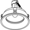 PSM Lighting Equal Click System E-Clickbom.Dicro Spot Encastrable