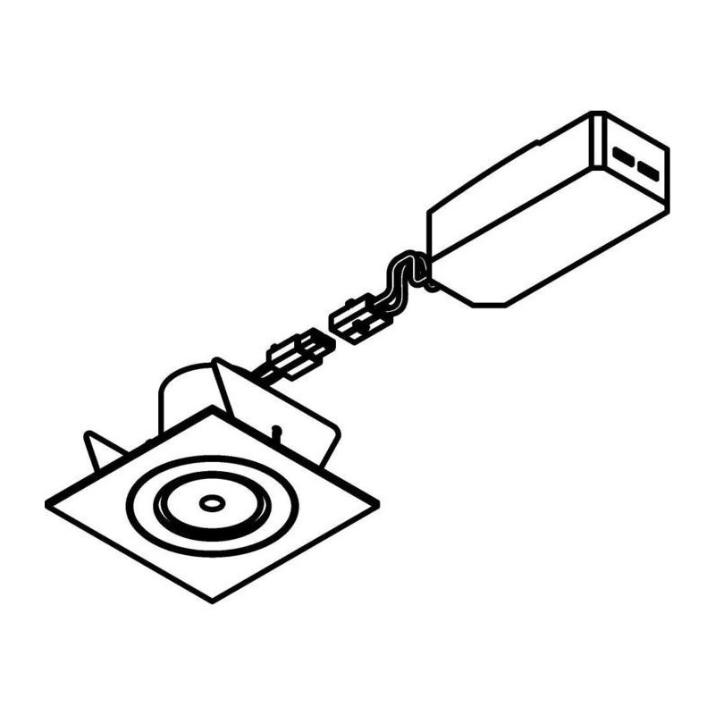 PSM Lighting Nova 666.10012 Spot Encastrable