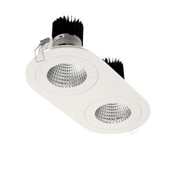 PSM Lighting Ø100 Luxor Xtm.1300.10051.S1 Spot Encastrable