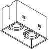 PSM Lighting Spinner X Ds 1882Ds.Es50 Spot Encastrable