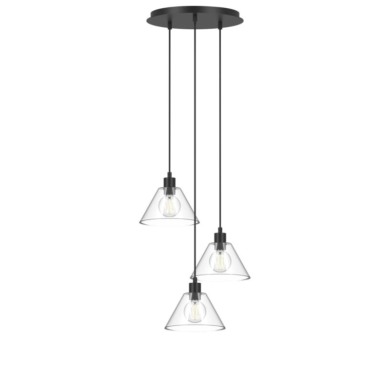 PSM Lighting Iconic 4608.J.E27.SH.BZ.53 PSM Lighting Iconic 4608.J.E27.SH.BZ.53.TXJ Lampe suspendue