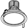 PSM Lighting Koza X - Inca Xtm 1767.1300.Ip20.Pl Spot Encastrable