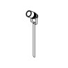 PSM Lighting Ufo Grande T7030 Poteau De Jardin