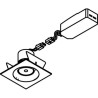 PSM Lighting Nova 666.10015 Spot Encastrable