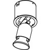 PSM Lighting Ø80 Convertible System Casjuju.Es50 Spot Encastrable
