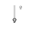 PSM Lighting Piva 3999.G9 Lampe Suspendue