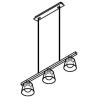 PSM Lighting Shake 5582.E27 Lampe Suspendue