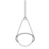 PSM Lighting Cornet 2440.16 PSM Lighting Cornet 2440.16.TXM Lampe suspendue