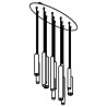 PSM Lighting Bach 4977.13 Lampe Suspendue